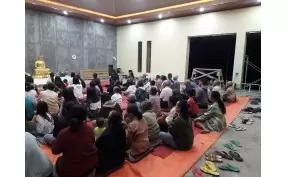 Dana Pengerjaan Lantai Vihara Vidya Loka Kab. Semarang