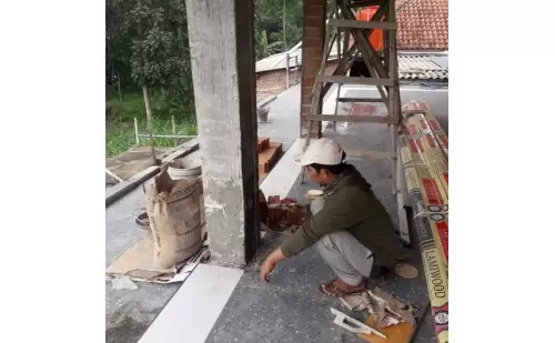 Dana Pengerjaan Lantai Vihara Vidya Loka Kab. Semarang