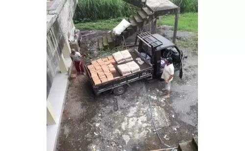 Dana Pengerjaan Lantai Vihara Vidya Loka Kab. Semarang