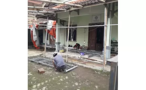 Dana Pengerjaan Lantai Vihara Vidya Loka Kab. Semarang